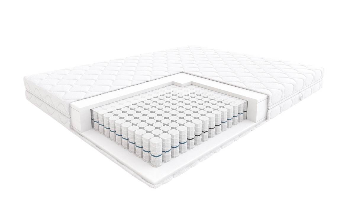 Sleepwell vedrumadrats Hilding FAMILY STEP, 180x200x19cm, keskmine