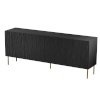 Cama Meble puhvetkapp JUNGLE chest 190x40,5x74,5 must matt + golden legs