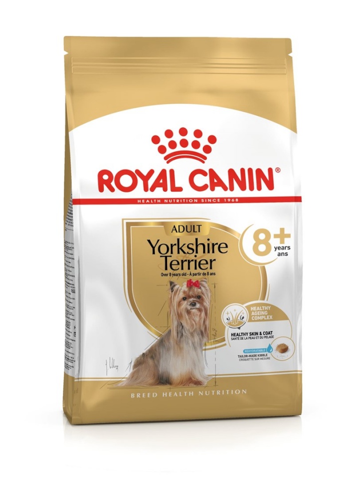 Royal Canin kuivtoit koerale Yorkshire Terrier 8+ Poultry, 1,5kg