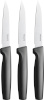 Fiskars nugade komplekt Functional Form Universal Knife Set, 3tk, must