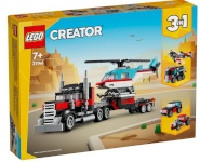 LEGO klotsid 31146 Creator 3-in-1 Tieflader mit Hubschrauber