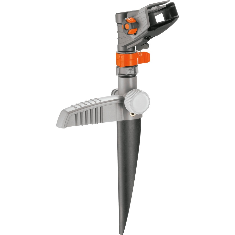 Gardena vihmuti 08141-20 Comfort Impulse, Circular and Sector Sprinklers, oranž/hall