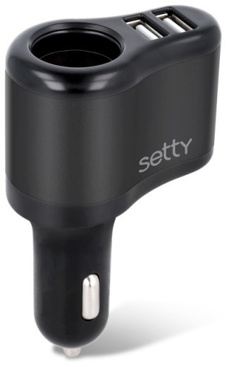 Setty auto voolupesa jagaja RGS-01 2xUSB 2A