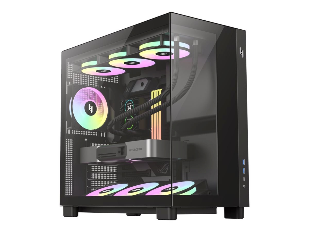 Gamemax korpus Case | NEX C53 BK | ATX/BTF