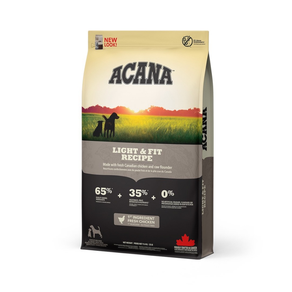 Acana kuivtoit koerale Light & Fit Dog 11,4kg