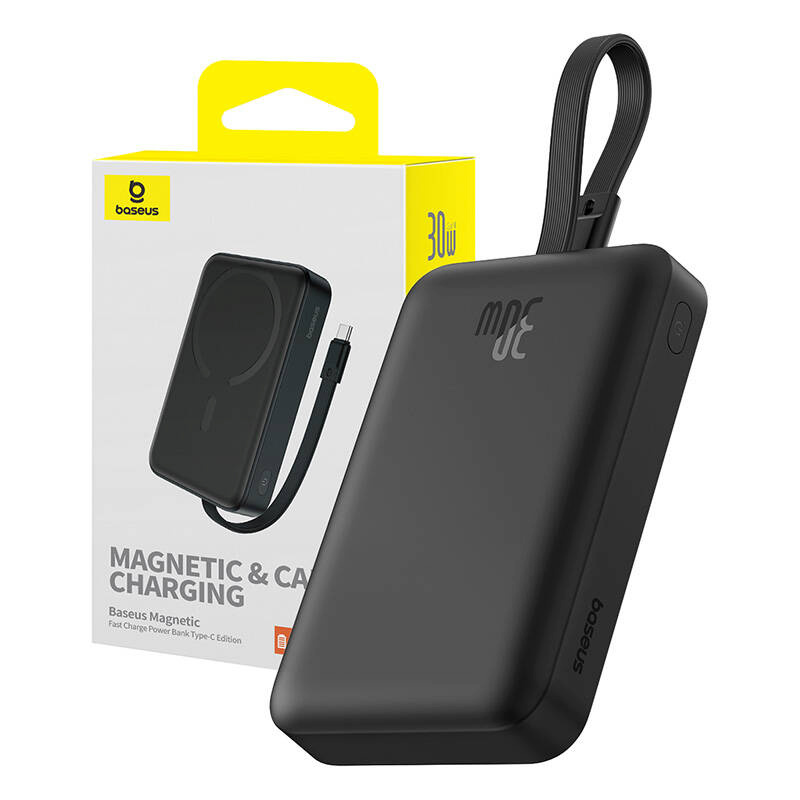 Baseus akupank PowerBank Magnetic Mini 10000mAh 30W MagSafe (must)