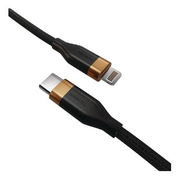 Duracell laadimiskaabel Cable Lightning To USB-c 2m