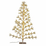 BGB Christmas Jõulupuu kuldne Metall Plastmass 120 cm