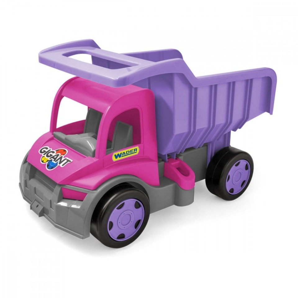 Wader WAD-65026 mänguauto Giant dump truck roosa and purple