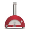Alfa Forni pitsaahi Moderno 1 Pizza Gas Oven, punane