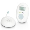 Alecto DECT Babyphone mit Full ECO-Modus und Display, valge/bla