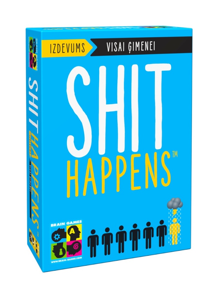 Brain Games BRAIN GAMES mäng Shit Happens Family Edition LV, GOL#SHFLV