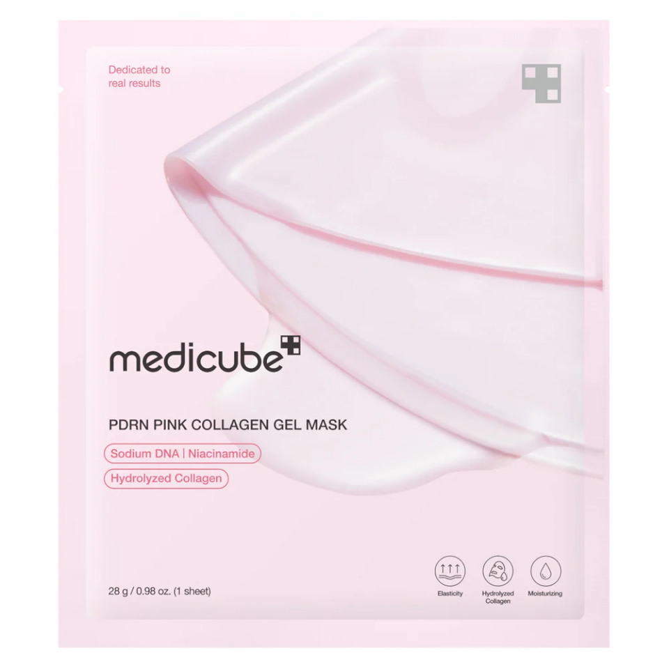 Medicube näomask PDRN Pink Collagen Gel Mask 28g, unisex