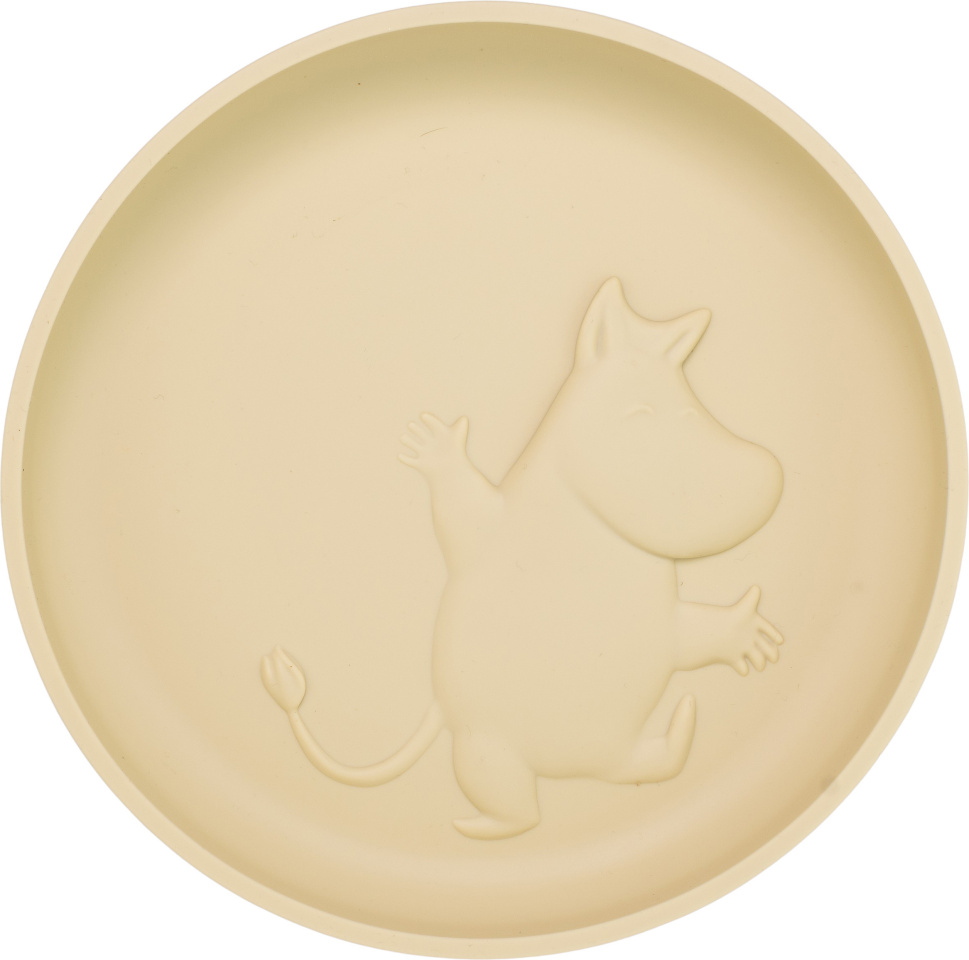 Muumi silikoonplaat, latte beež