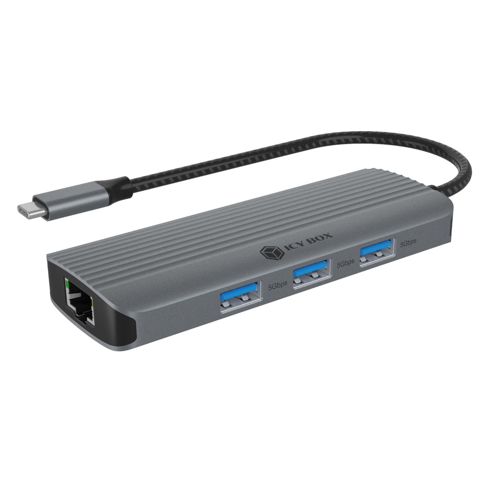 RaidSonic kettaboks ICY BOX IB-DK4034a-CPD USB Type-C Dockingstation