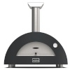 Alfa Forni pitsaahi Moderno 2 Pizze Hybrid-Pizzaofen Ardesia hall