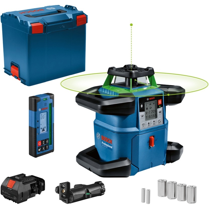 Bosch pöörlev laser GRL 650 CVHG Professional Cordless Rotating Laser, sinine