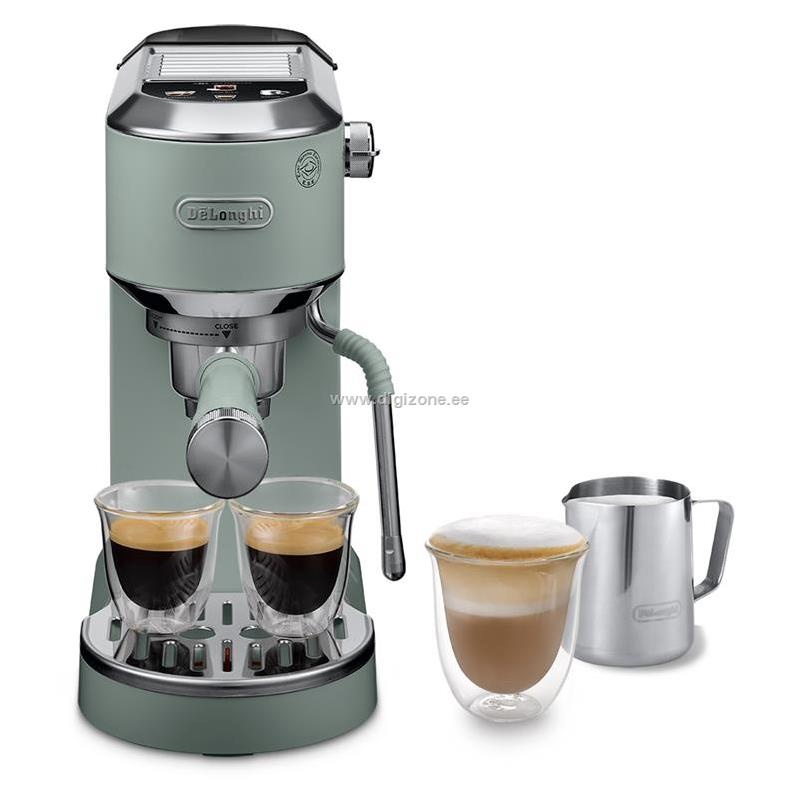 Delonghi espressomasin Dedica Duo Manual Espresso Machine, roheline
