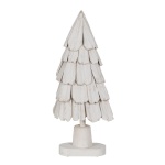 BGB Christmas Jõulupuu valge Paulownia puit 34 x 19 x 80 cm