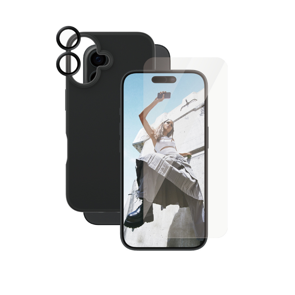 PanzerGlass kaitsekest CARE Fashion 3in1 Bundle iPhone 16