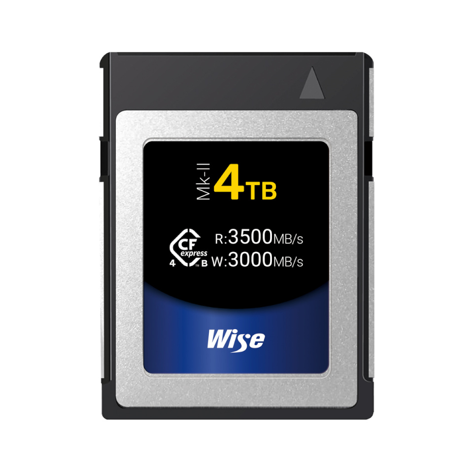 Wise mälukaart 4TB CFexpress 4.0 Type B Mk-II