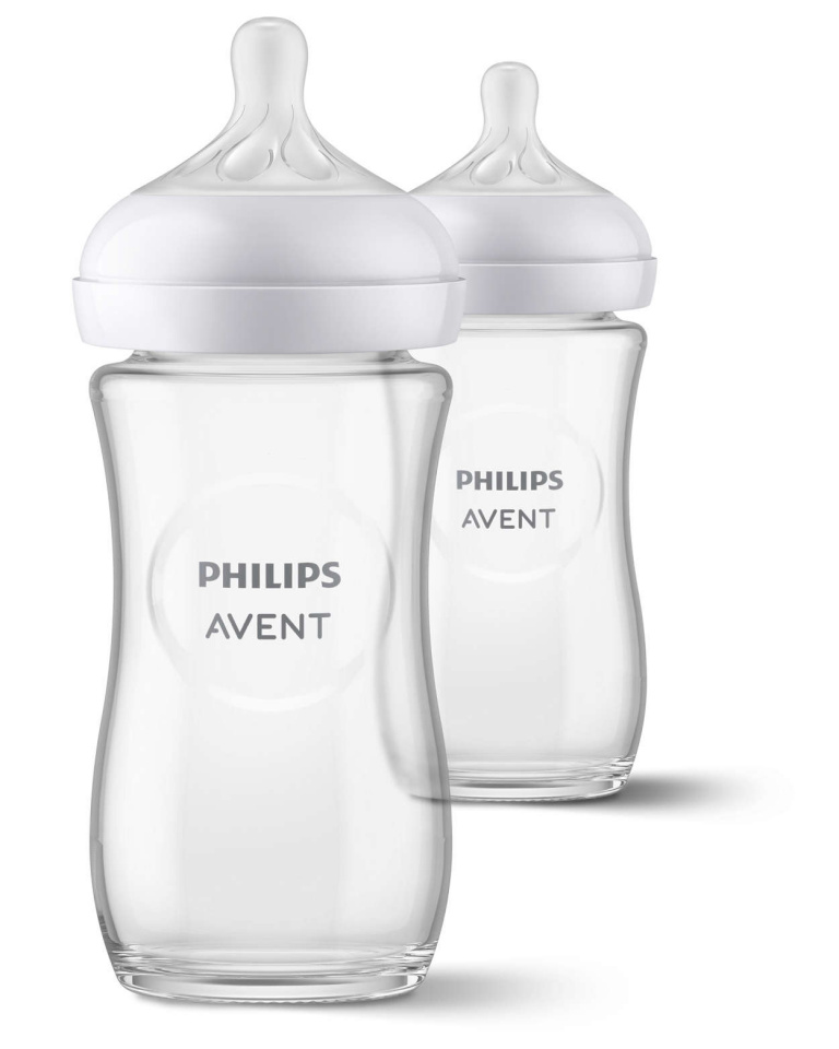 Philips Avent Natural Response lutipudel, 3-6 kuud, 240 ml, 2 tk