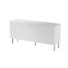 Cama Meble puhvetkapp JUNGLE chest 152x40,5x74,5 valge matt + must legs