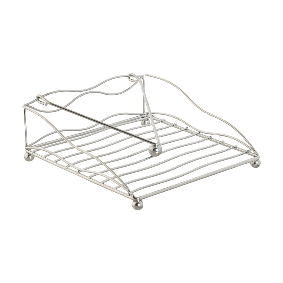 Home Esprit Salvräti hoidja Hõbedane Metall 19x19x7cm