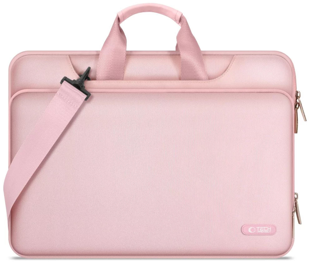 Tech-Protect sülearvutikott PocketBag 16", roosa