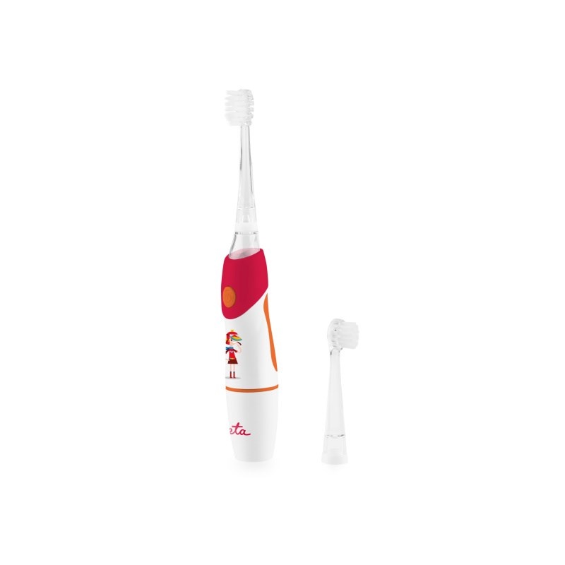ETA hambahari Toothbrush | Sonetic ETA071090030 | | lastele | 2tk | Number of teeth brushing modes 1 | punane/valge