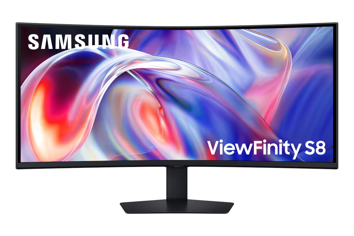 Samsung monitor ViewFinity S8 LS40H850TAUXEN - 144Hz | 5K2K | VA Curved | 40" | Thunderbolt 5 | KVM