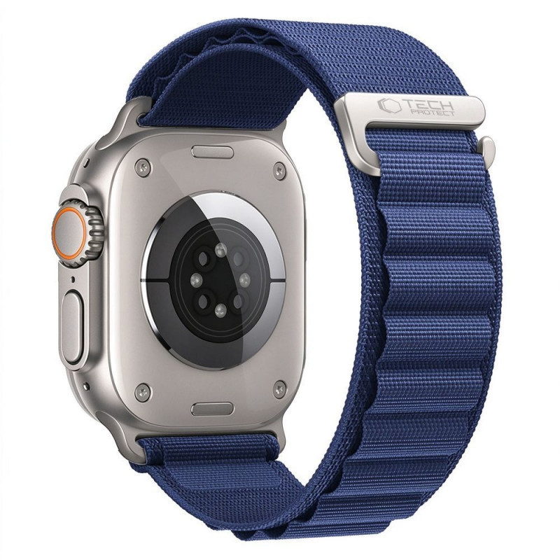 Tech-Protect kellarihm Nylon Pro Apple Watch 44/45/46/49mm sinine