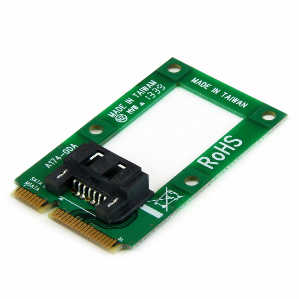 StarTech adapter SATA Drive to mSATA Host Adapter for 2.5in / 3.5in SATA Drives