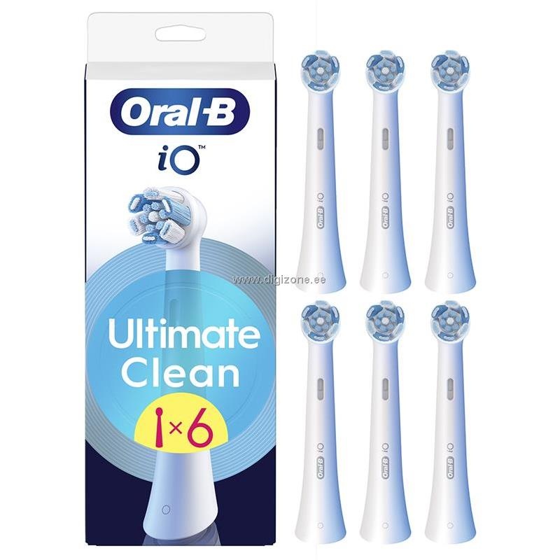 Braun lisaharjad Oral-B UltimateClean, 6tk, valge