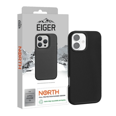 Eiger kaitsekest North Case iPhone 16 must