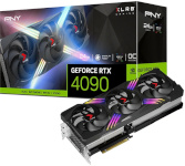 PNY videokaart nVidia GeForce RTX 4090 XLR8 Gaming Verto Epic-X OC 24GB GDDR6X, VCG409024TFXXPB1-O
