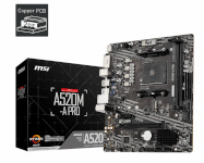 MSI emaplaat A520M-A PRO AMD AM4 DDR4 mATX, 7C96-001R