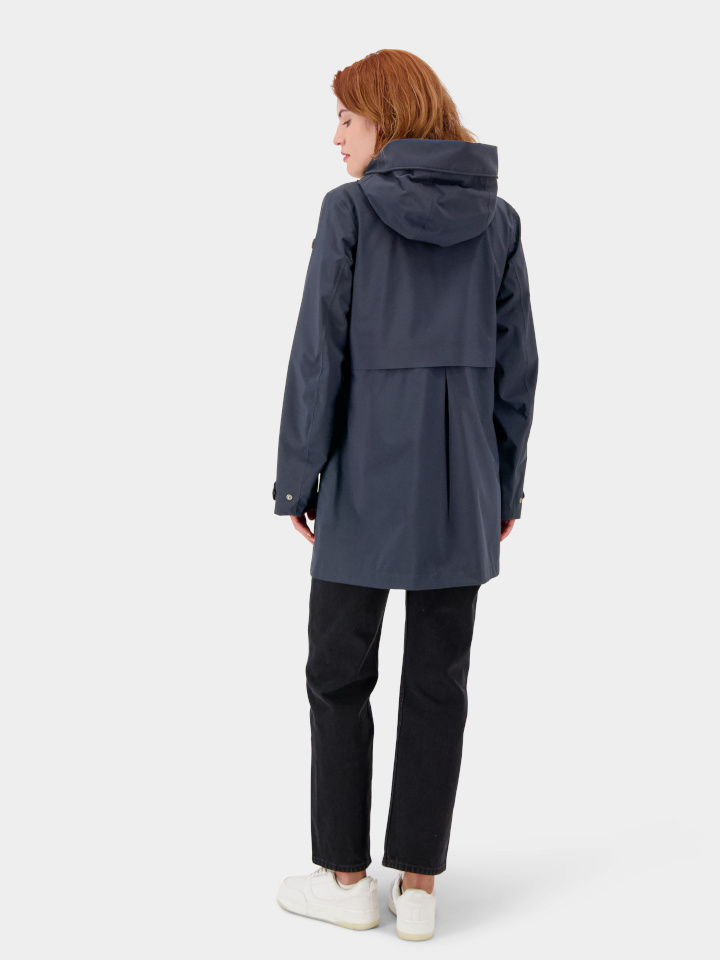 Didriksons kevad/sügis mantel/parka Edith 5 tumesinine - suurus 34