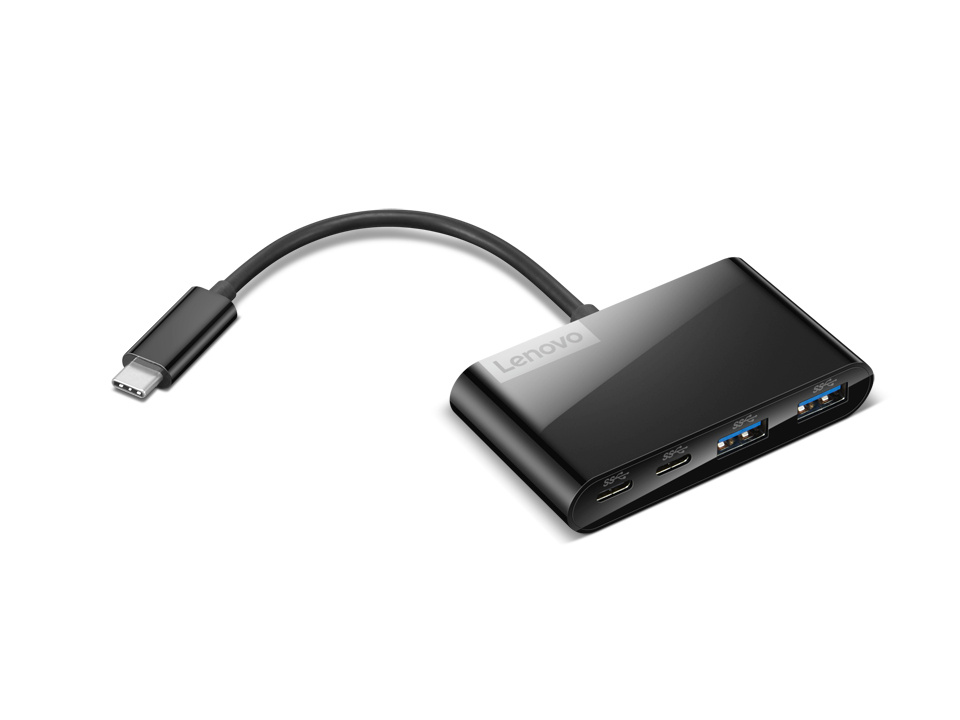 Lenovo laadimisadapter Accessories Select USB-C 4-port Hub |