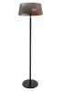 TunaBone soojapuhur Electric Standing Patio Heater, Double clear halogen heating lamps | TB1821SH-01 | Patio heater | 2100W | must