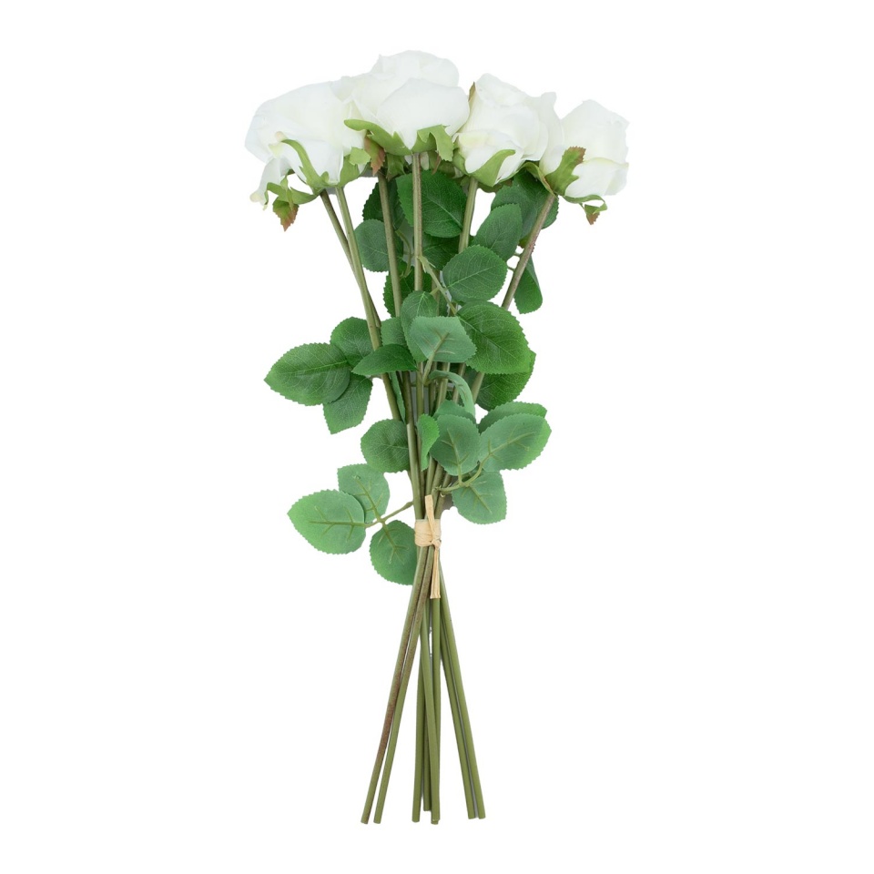 H4Y kunstlill FLOWERLY, 8tk, valge