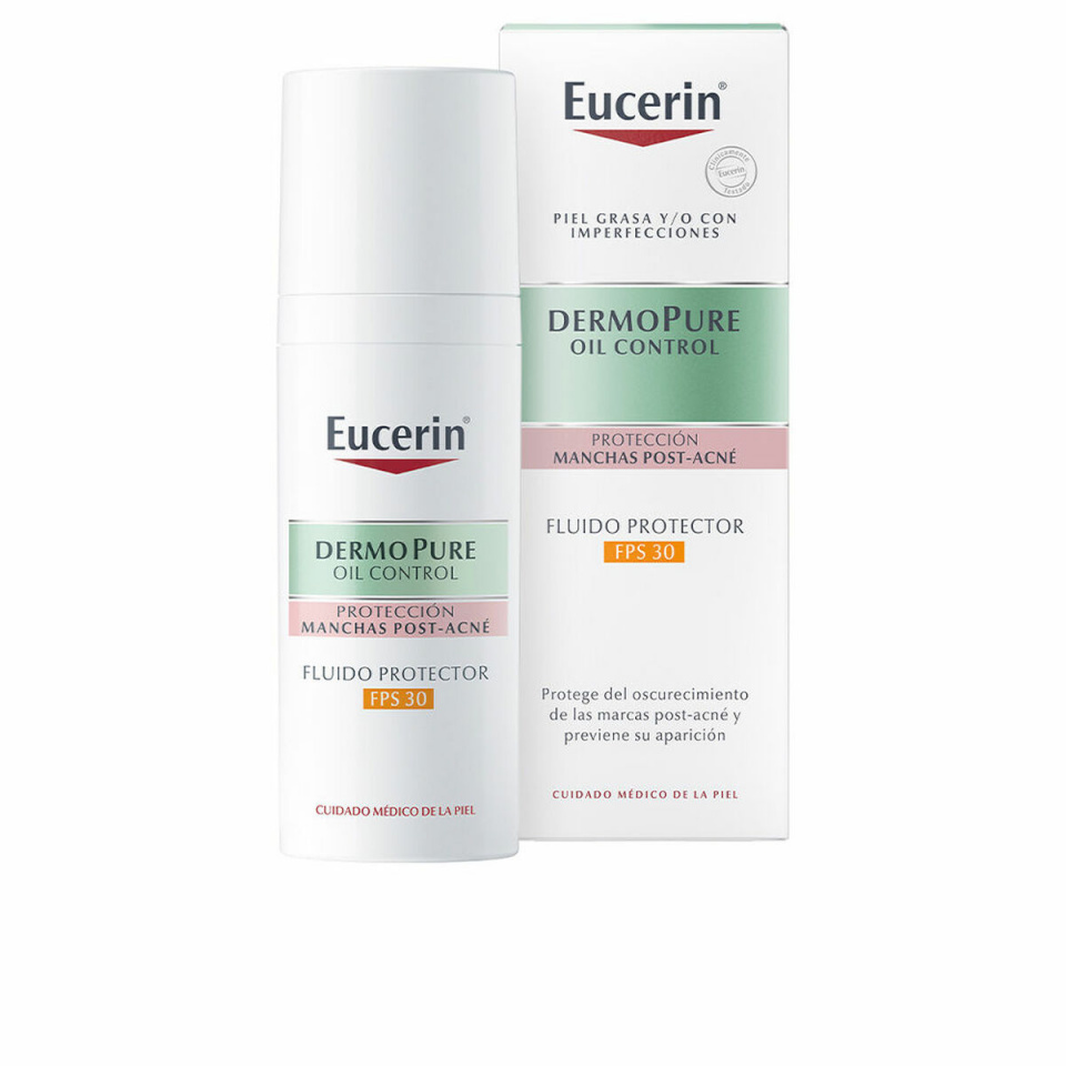 Eucerin Anti-Brown Spot jumeühtlustamise päikeselosjoon Dermopure Aknevastane vahend 50ml Spf 30