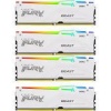 Memory DDR5 Fury Beast White RGB 128GB(4*32GB)/5600 CL40