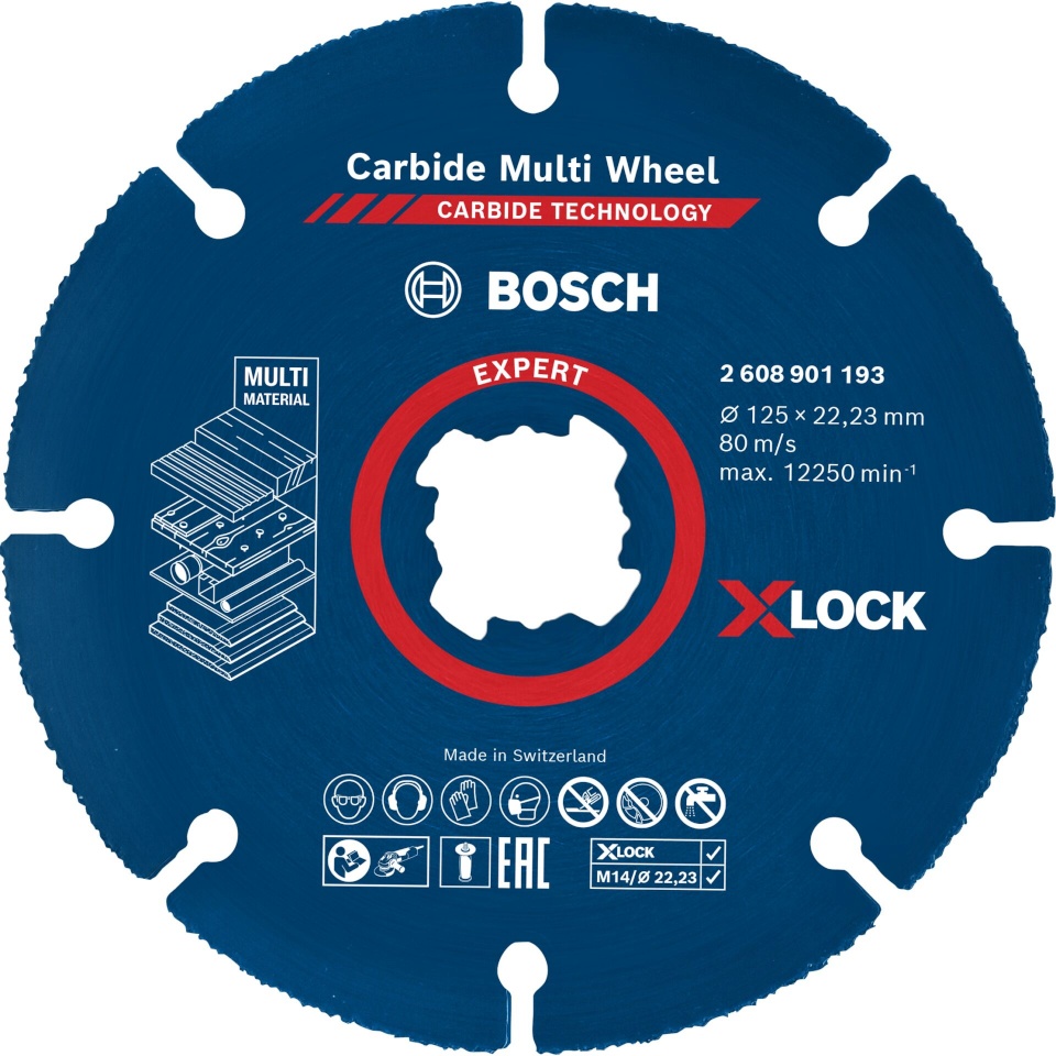Bosch lõikeketas X-LOCK CMW 125x22.23mm EXPERT