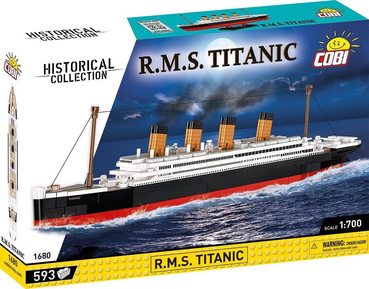 Cobi klotsid Blocks R.M.S. Titanic 593 blocks