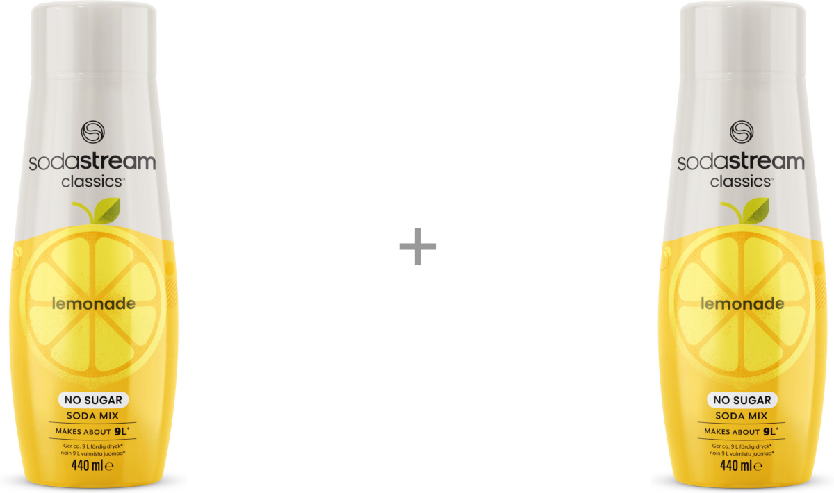 Sodastream Limonade 440 ml soodakontsentraat, 2-PAKK
