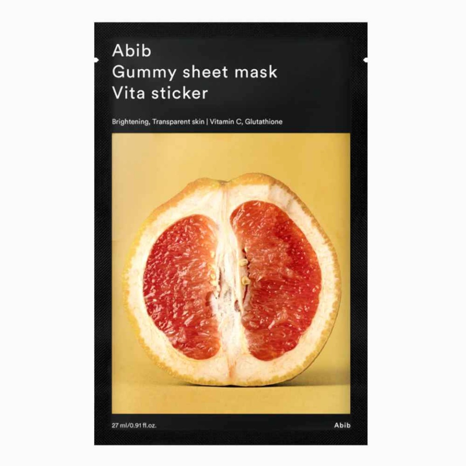 Abib näomask Gummy Sheet Mask Vita Sticker 27ml, unisex