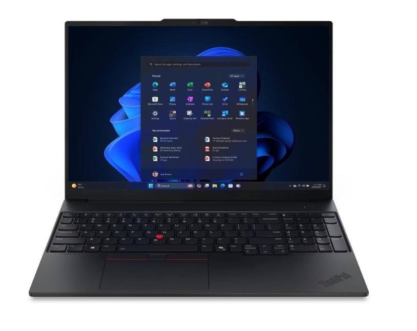 Lenovo sülearvuti ThinkPad E16 G4 21Y400AKPB Win11 Pro AI 7 345 / 32GB RAM / 1TB SSD / INT / 16" WUXGA / must / 3YRS OS + C02 offset