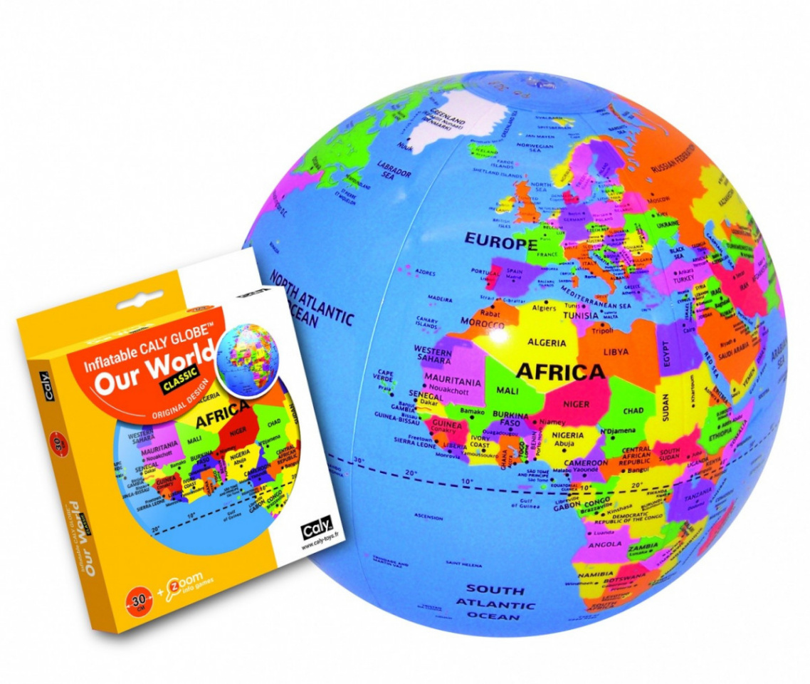 Caly gloobus Globe 30cm - Our world