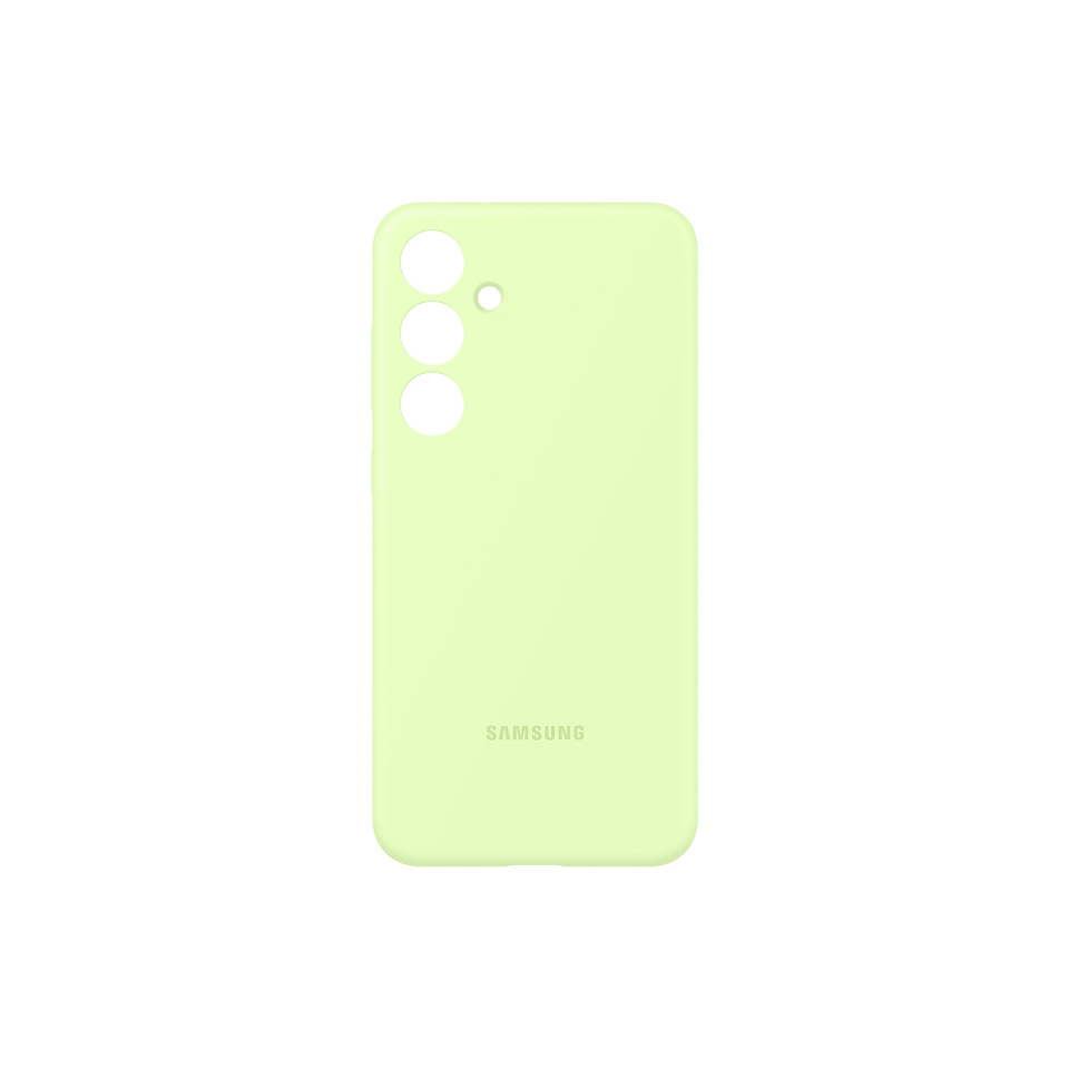 Samsung kaitsekest Galaxy S24+ Silicone Light Green, heleroheline